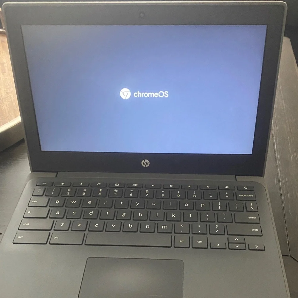HP Chromebook - Matte Black Finish